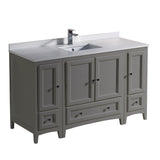 Fresca Oxford 54" Traditional Bathroom Cabinets w/ Top & Sink