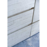 Fresca Formosa Modern 60" Rustic White Freestanding Double Sink Bathroom Vanity | FCB31-241224RWH-FC-CWH-U