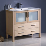Fresca Torino 36" Modern Bathroom Cabinet w/ Integrated Sink