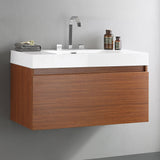 Fresca Mezzo 39" Modern Bathroom Cabinet w/ Integrated Sink