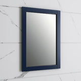 Fresca Hartford Traditional 20" Blue Bathroom Mirror | FMR2302RBL
