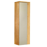 Fresca Caro 12" Natural Wood Mirrored Side Cabinet