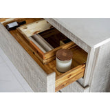 Fresca Formosa Modern 60" Ash Floor Standing Double Sink Vanity Set w/ Open Bottom | FVN31-3030ASH-FS