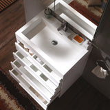 Fresca Livello 30" Modern Bathroom Vanity w/ Medicine Cabinet