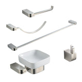 Fresca Solido 5-Piece Bathroom Accessory Set - Chrome