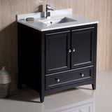 Fresca Oxford 30" Traditional Bathroom Cabinet w/ Top & Sink