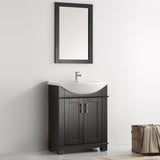 Fresca Hartford 30" Black Traditional Bathroom Vanity