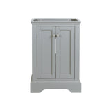 Fresca Windsor 24" Gray Textured Traditional Bathroom Cabinet | FCB2424GRV