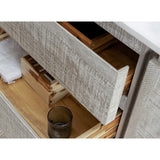 Fresca Formosa Modern 47" Ash Floor Standing Bathroom Base Cabinet | FCB31-122412ASH-FC