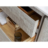 Fresca Formosa Modern 47" Ash Wall Hung Bathroom Base Cabinet | FCB31-122412ASH