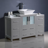 Fresca Torino 48" Modern Bathroom Cabinets w/ Top & Vessel Sink