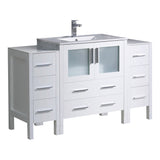 Fresca Torino 54" Modern Bathroom Cabinets w/ Integrated Sink