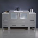 Fresca Torino 60" Modern Bathroom Cabinets w/ Integrated Sink