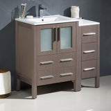 Fresca Torino 36" Modern Bathroom Cabinets w/ Integrated Sink