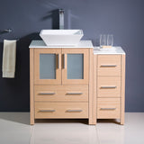 Fresca Torino 36" Modern Bathroom Cabinets w/ Top & Vessel Sink