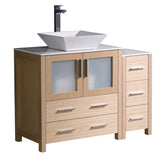 Fresca Torino 42" Modern Bathroom Cabinets w/ Top & Vessel Sink