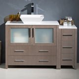 Fresca Torino 48" Modern Bathroom Cabinets w/ Top & Vessel Sink