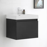 Fresca Nano 24" Modern Bathroom Cabinet w/ Integrated Sink