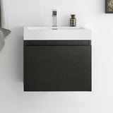 Fresca Nano 24" Modern Bathroom Cabinet w/ Integrated Sink