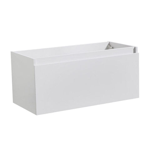 Fresca Mezzo White Modern Bathroom Cabinet