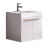 Fresca Alto 23" Modern Bathroom Cabinet w/ Integrated Sink
