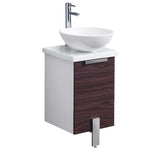 Fresca Adour 16" Modern Bathroom Cabinet w/ Top & Vessel Sink