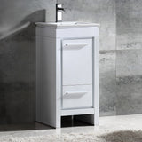 Fresca Allier 16" Modern Bathroom Cabinet w/ Sink
