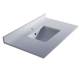 Fresca Oxford 36" White Countertop with Undermount Sink