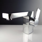 Fresca Quadro 23" White Pedestal Sink w/ Medicine Cabinet - Modern Bathroom Vanity
