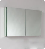 Fresca 40" Wide x 26" Tall Bathroom Medicine Cabinet w/ Mirrors
