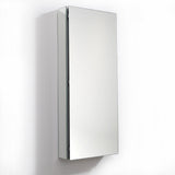 Fresca 15" Wide x 36" Tall Bathroom Medicine Cabinet w/ Mirrors