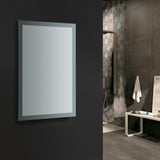 Fresca Angelo 24" Wide x 36" Tall Bathroom Mirror w/ Halo Style LED Lighting