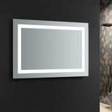 Fresca Santo 24" Wide x 36" Tall Bathroom Mirror w/ LED Lighting