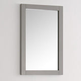 Fresca Hartford 20" Gray Traditional Bathroom Mirror