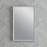 Fresca Formosa 20" Rustic White Bathroom Mirror | FMR3120RWH