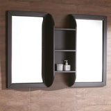 Fresca Bellezza 54" Espresso Mirrors with Shelf Combination