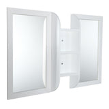 Fresca Bellezza 54" White Mirrors with Shelf Combination