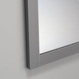 Fresca Stella Gray 24"X30" Reversible Mount Mirror | FMR6124GR