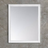 Fresca Stella White 36"X30" Reversible Mount Mirror | FMR6136WH