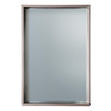 Fresca Allier 22" Gray Oak Mirror with Shelf
