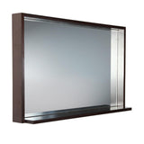 Fresca Allier 40" Wenge Mirror with Shelf