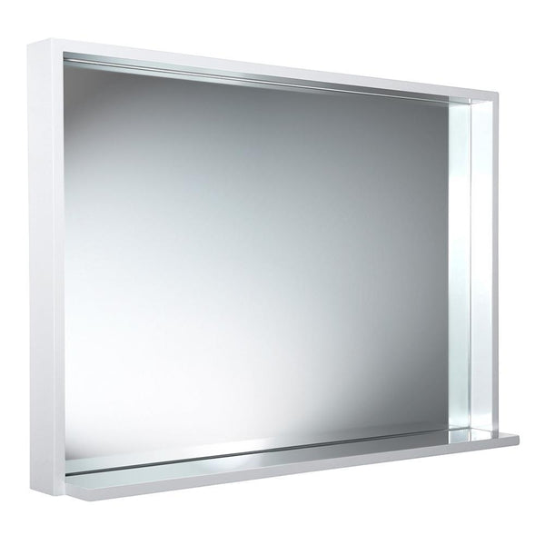 Fresca Allier 40" white Mirror with Shelf