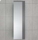 Fresca Stella Modern Gray 12" Linen Side Cabinet | FST6163GR