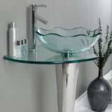 Fresca Netto 24" Modern Glass Bathroom Vanity
