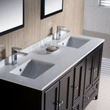 Oxford 60" Double Sink Vanity