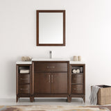 Fresca Cambridge 54" Traditional Bathroom Vanity w/ Mirror