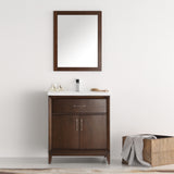 Fresca Cambridge 30" Traditional Bathroom Vanity w/ Mirror