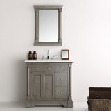 Fresca Kingston 37" Traditional Bathroom Vanity w/ Mirror
