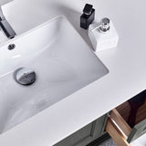Fresca Manchester Regal 36" Gray Wood Veneer Traditional Bathroom Vanity FVN2336VG