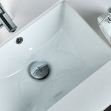Fresca Manchester 48" Black Traditional Double Sink Bathroom Vanity FVN2348BL-D
